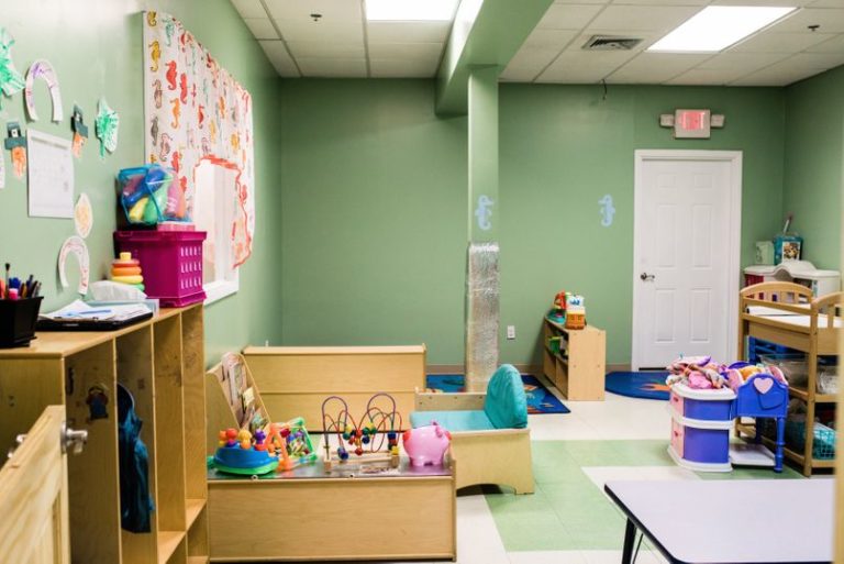 Wooden furniture, cabinets , sofa , cribs and table at a Childcare Serving Branford & Wallingford, CT