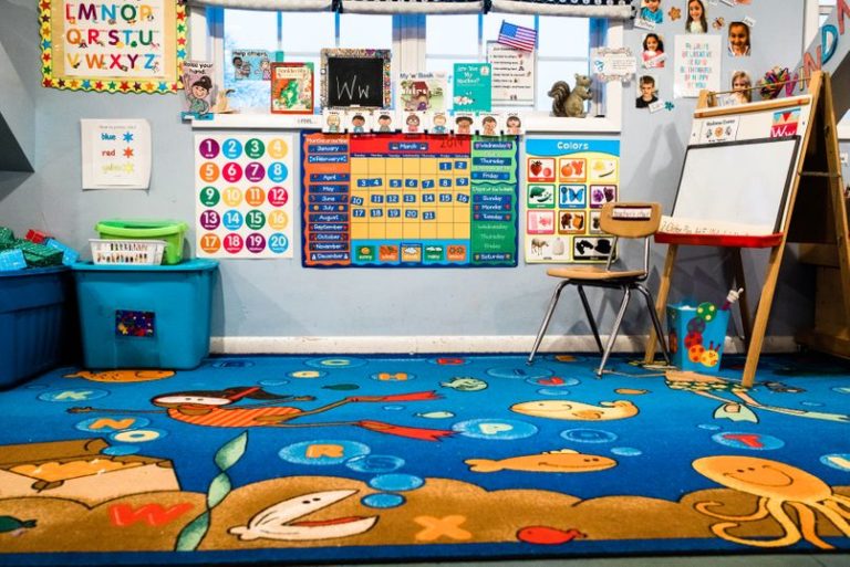 Colorful design educational nursery room at a Childcare Serving Branford, Cheshire, Wallingford, CT